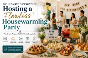 Read more about the article The Ultimate Checklist for Hosting a Flawless Housewarming Party